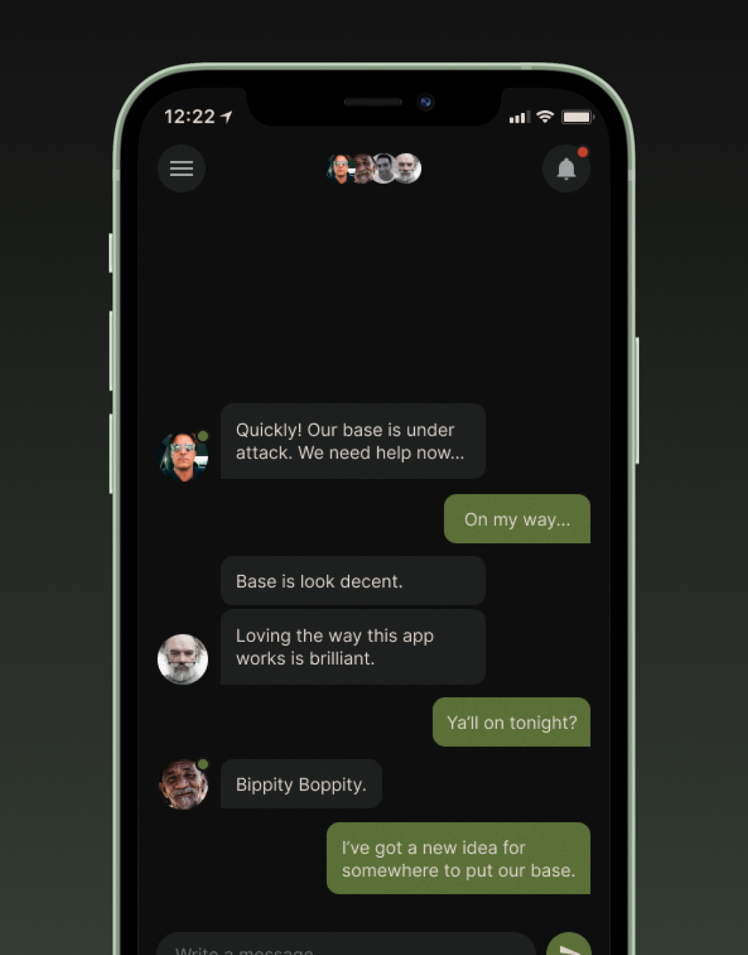 Rust+ Companion Team View
